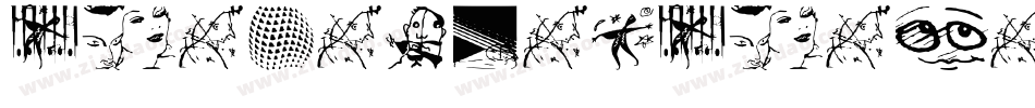 there goes the neighborhood字体转换